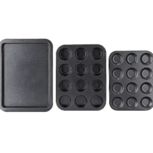 Royalford 3 Piece Baking Set Black