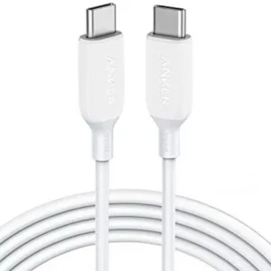 Anker Power Line III USB C To USB C Cable 6FT White