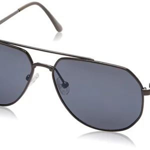 Fastrack Men's Aviator Sunglasses Black - M198SL5