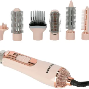 Krypton 7 In 1 Hair Styler - Pink