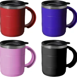 Royalford 420Ml Travel Double Wall Mug