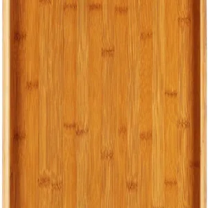 Royalford Bamboo Tray Serving Platters Breakfast Tray Lightweight