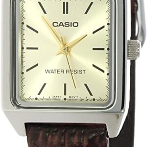 Casio Enticer Ladies Analog Gold Dial Women - CS-LTP-V007L-9EUDF