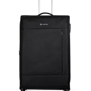 Carlton Elante 4 Wheel Soft Top Cabin Luggage Trolley - 69cm
