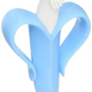 Baby Banana Infant Training Toothbrush and Teether Blue