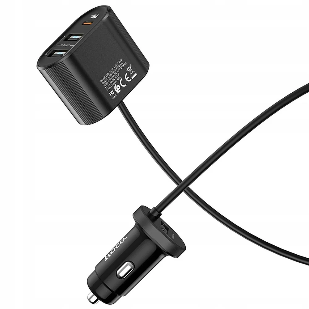 Ladowarka-samochodowa-Rozdzielacz-3x-USB-PD-18W.webp