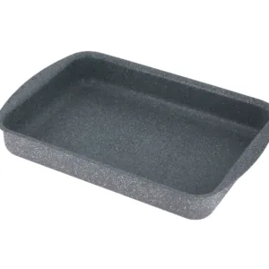 Royalford 30cm Aluminium Rectangle BakingTray Grey