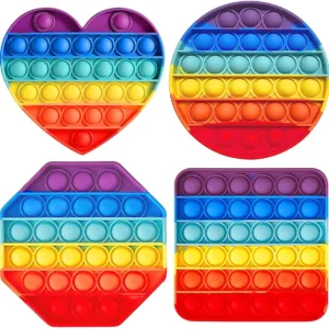 Colorful Push Bubble Fidget Toys