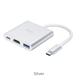 hoco-hb14-easy-use-type-c-adapter-silver.webp Hoco Hb14 Easy Use Type C Adapter Silver 300x300