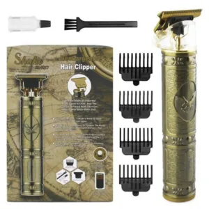 Shuke Professional T Blade Hair Clipper & Beard Trimmer - Gold