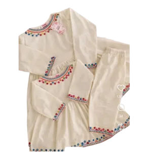 Kids Frock Skin Color