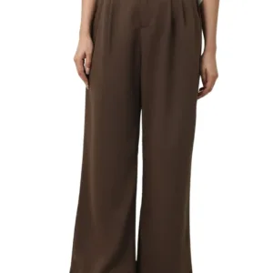 EASY CLEAN CUT WIDE BOTTOM-COFFEE