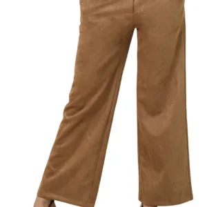 STRAIGHT SHAPE SCULPT BOTTOM-BROWN