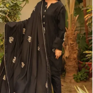white shawl with complete suit (copy)