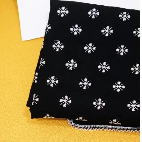 black shawl premium fabric with printed flowers (copy) (copy)