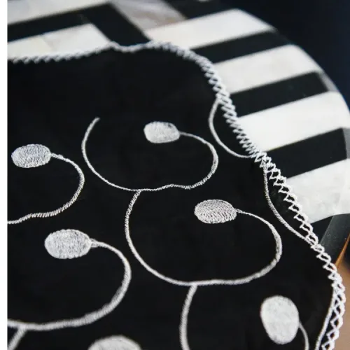 black kurta stiched with shawl (copy)